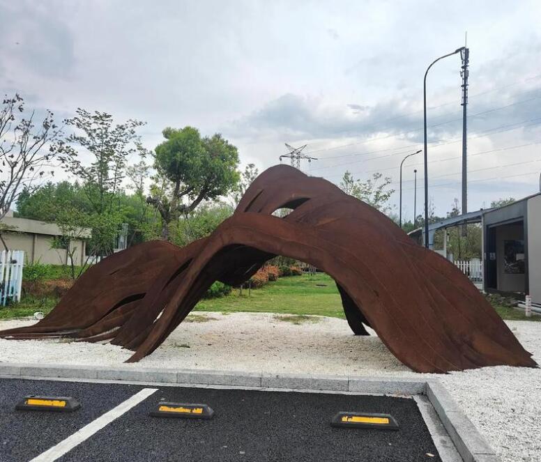 青冈耐候钢板造型